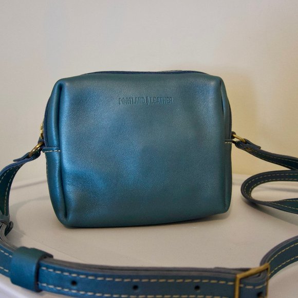 Rainbow Unicorn Mesa Crossbody Portland Leather Goods - Picture 2 of 5